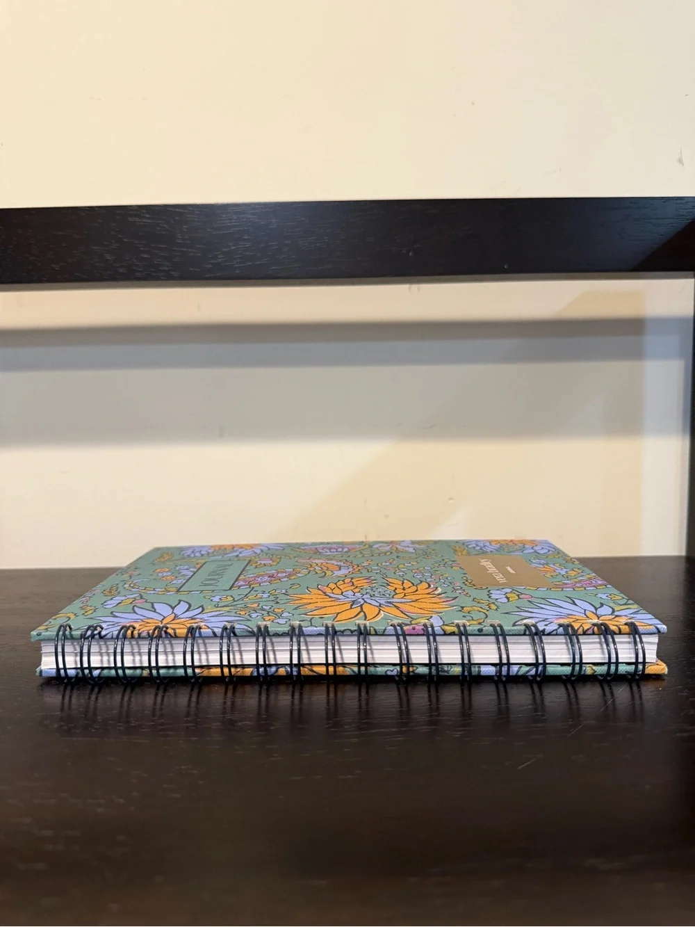Vera Bradley Floral Paisley Spiral Journal Notebook – Hard Cover, Lined Pages